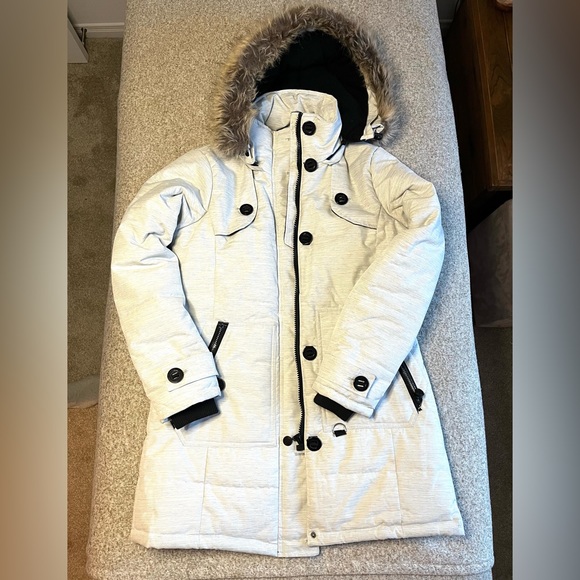 Women’s New Faux Fur Oppenheimer winter jacket. - Picture 2 of 6